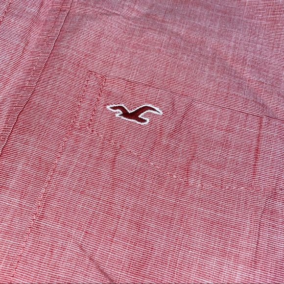 Hollister NWT! Long Sleeve Poplin Shirt Size Small - Picture 9 of 17